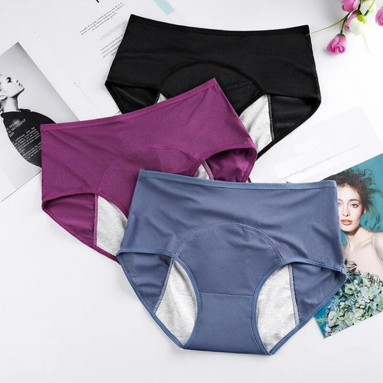 Menstruatieslip voor vrouwen met een maatje meer