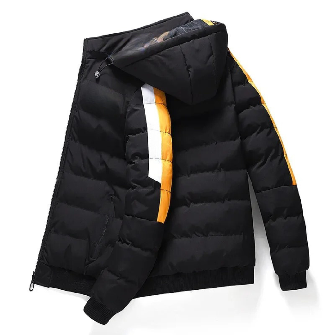 Omkeerbare winterjas voor heren